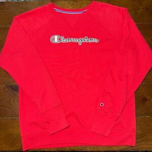 Champion Men’s Red Sweatshirt size L